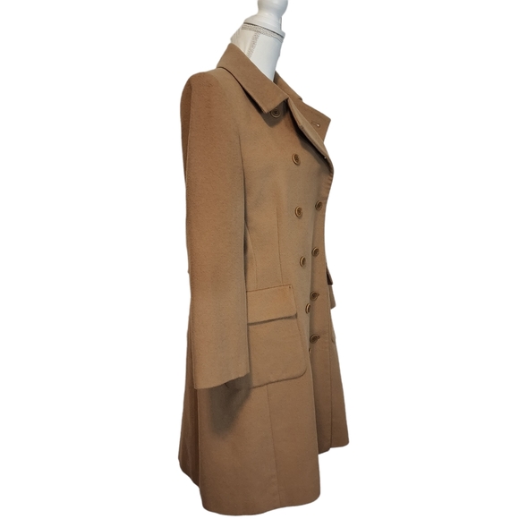 EUC Brooks Brothers Double Breasted Cashmere Pea Driver Pocketed Coat - Picture 3 of 12